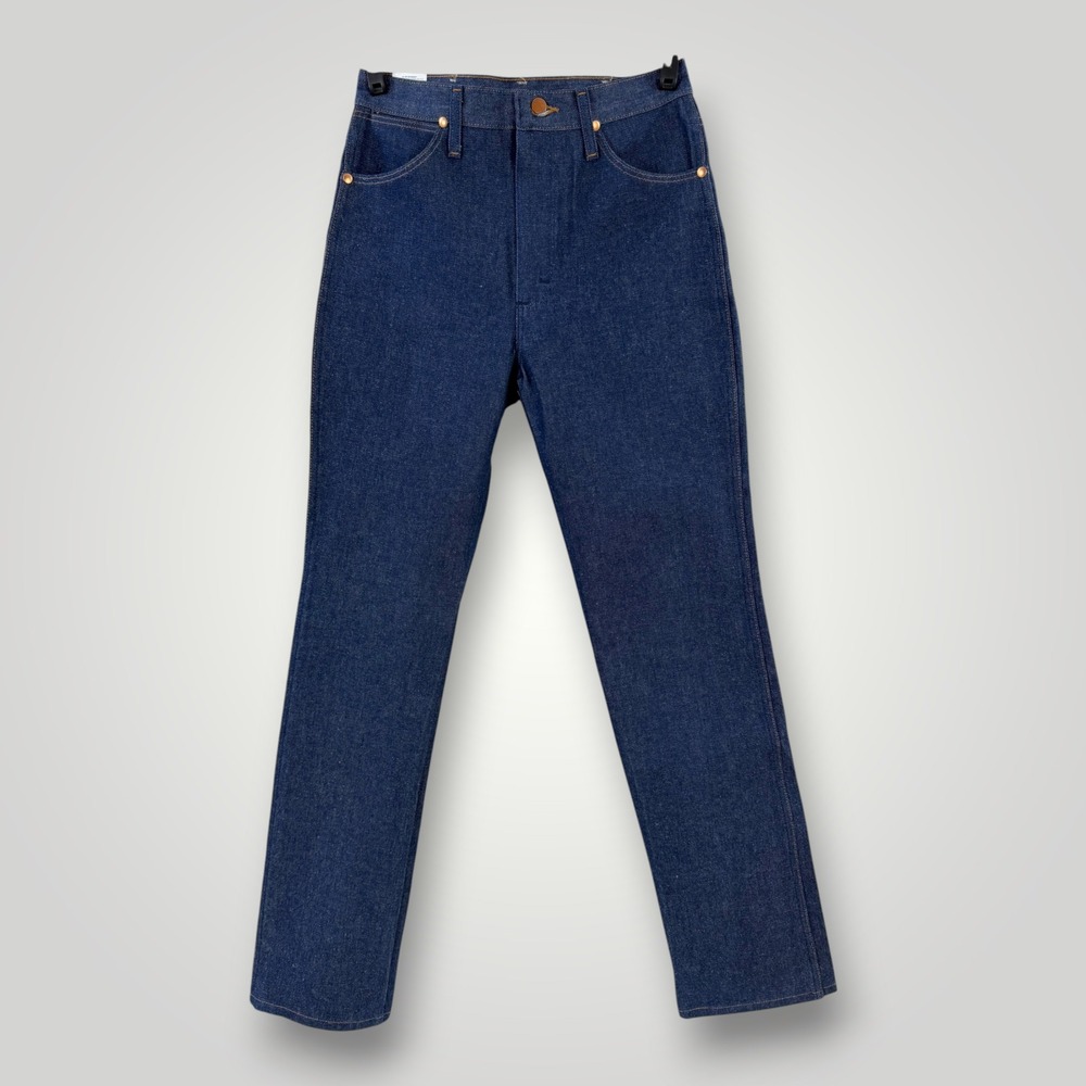 Wrangler 936DEN Cowboy Cut Slim Fit Rigid Indigo Jeans Mens 31x34 NWT